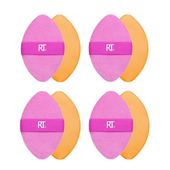 Kit com 4 Esponjas Puff 2 em 1 Real Techniques